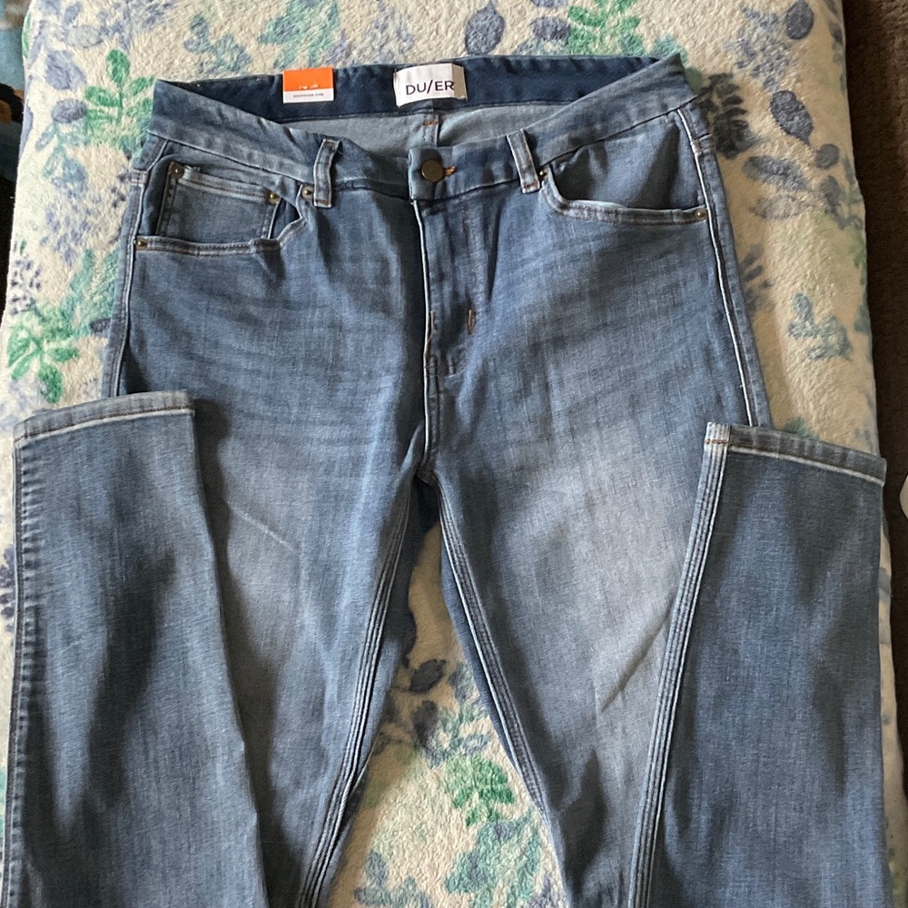 Women's DU/ER Denim Skinny Blue Jeans